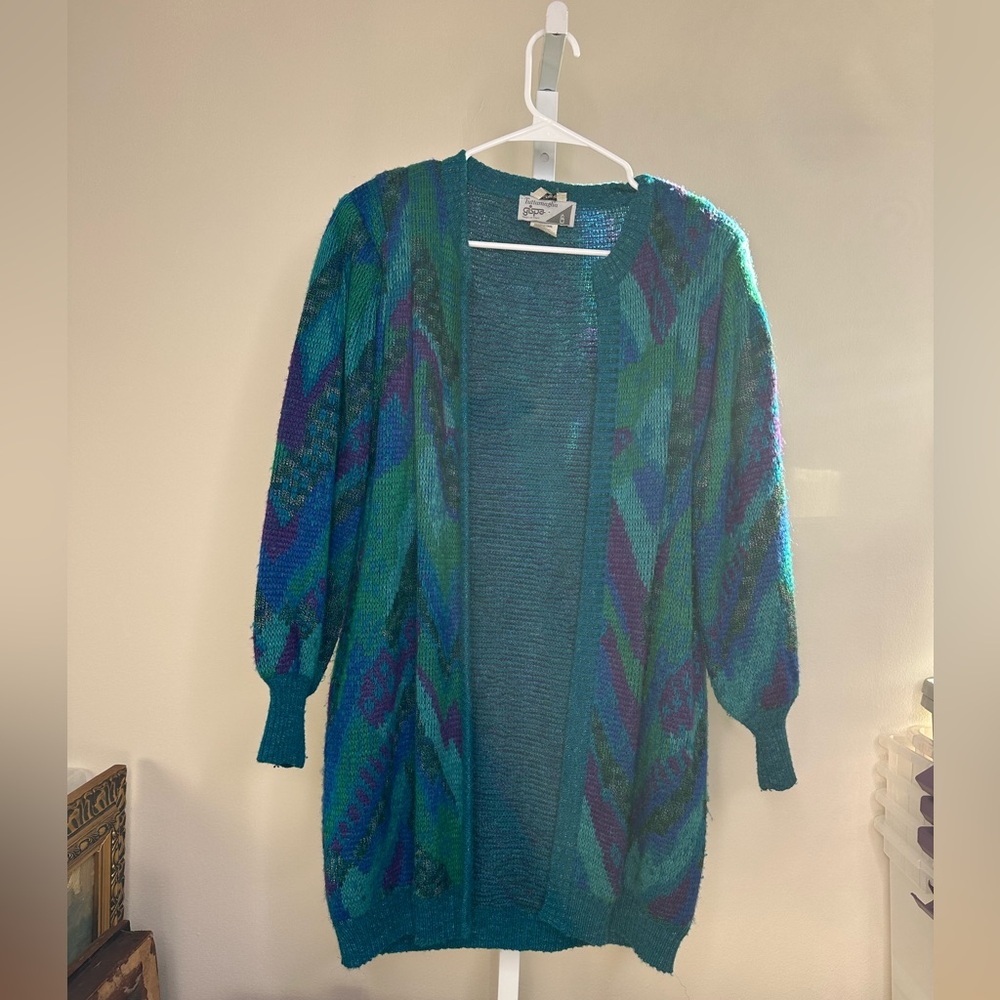 Vintage Saks Fifth Avenue Mohair Blend Sweater in ONE SIZE